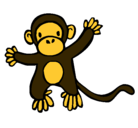 Dibujo Mono pintado por betotanke