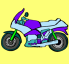 Dibujo Motocicleta pintado por hector