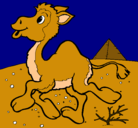 Dibujo Camello pintado por crismel