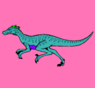 Dibujo Velociraptor pintado por leidy7