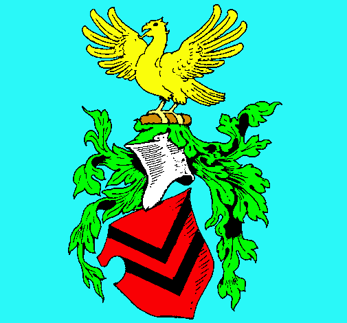 Escudo de armas y aguila 