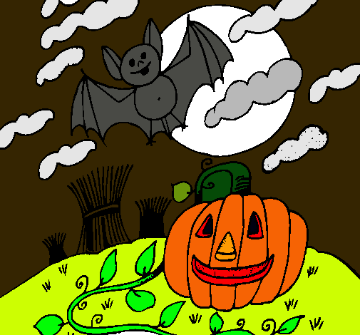 Paisaje de Halloween