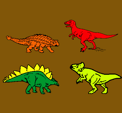 Dinosaurios de tierra