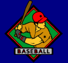 Dibujo Logo de béisbol pintado por nervic