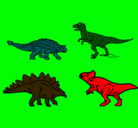 Dibujo Dinosaurios de tierra pintado por miguelgiraldo