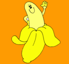 Dibujo Banana pintado por nai9