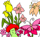 Dibujo Fauna y flora pintado por marisol