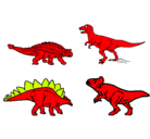 Dibujo Dinosaurios de tierra pintado por joan5