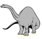 Dibujo Braquiosaurio II pintado por BOBO