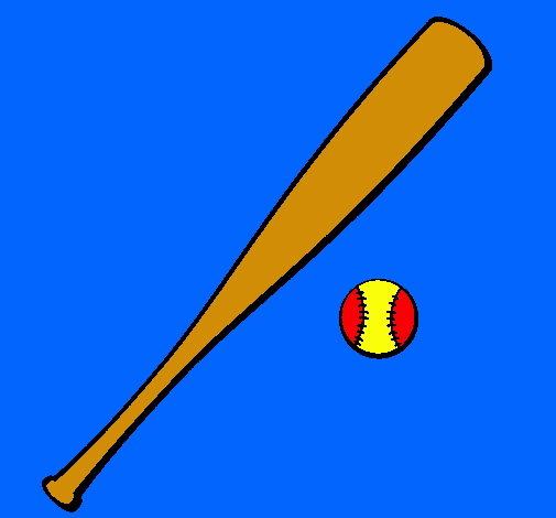 Bate y bola de béisbol