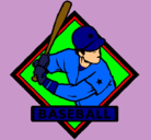 Dibujo Logo de béisbol pintado por PYKY