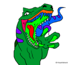 Dibujo Velociraptor II pintado por antonio