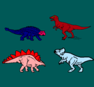 Dibujo Dinosaurios de tierra pintado por hugorobles