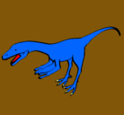 Dibujo Velociraptor II pintado por Davorvega.