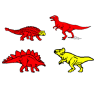 Dibujo Dinosaurios de tierra pintado por davidmounstro