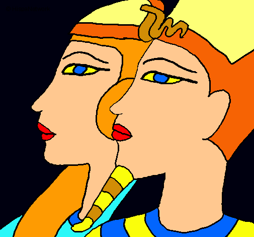 Ramsés y Nefertiti