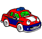 Dibujo Herbie Taxista pintado por TOMI