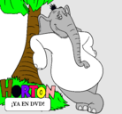 Dibujo Horton pintado por agostina