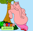 Dibujo Horton pintado por tiapocha