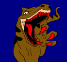 Dibujo Velociraptor II pintado por mauricio