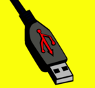 Dibujo USB pintado por claudia-8