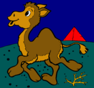 Dibujo Camello pintado por anitagaln