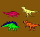 Dibujo Dinosaurios de tierra pintado por hugorobles