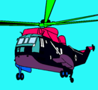 Dibujo Helicóptero al rescate pintado por adrian1