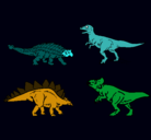 Dibujo Dinosaurios de tierra pintado por dgfhxnjkdsretrretetdwzyr