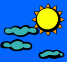 Dibujo Sol y nubes 2 pintado por REGINA