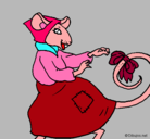 Dibujo La ratita presumida 7 pintado por belun