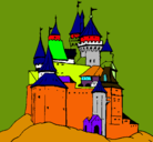 Dibujo Castillo medieval pintado por AlanBenji