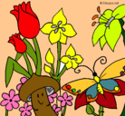 Dibujo Fauna y flora pintado por mercedest