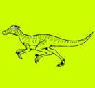Dibujo Velociraptor pintado por nerik