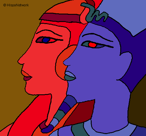 Ramsés y Nefertiti