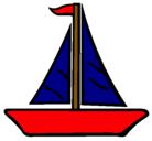 Dibujo Barco velero pintado por josemuchitti
