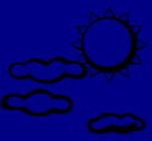 Dibujo Sol y nubes 2 pintado por KHADDSWDSSSYUGJIJJKHHKKHH