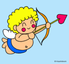 Dibujo Cupido pintado por XAGL