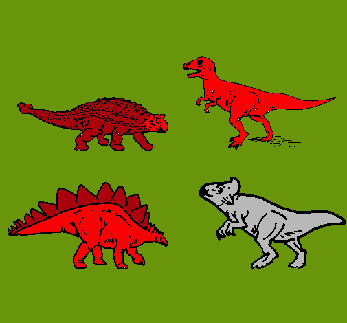 Dinosaurios de tierra