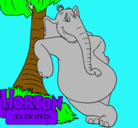 Dibujo Horton pintado por lin@