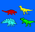 Dibujo Dinosaurios de tierra pintado por alex