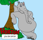 Dibujo Horton pintado por zuly