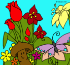 Dibujo Fauna y flora pintado por jazmin.1998.21