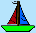 Dibujo Barco velero pintado por nerik