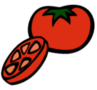 Dibujo Tomate pintado por leomontes