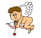 Dibujo Cupido pintado por brijehtpedrosa