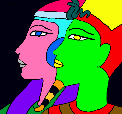 Ramsés y Nefertiti