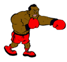 Dibujo Boxeador pintado por TIGRES
