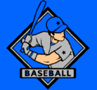 Dibujo Logo de béisbol pintado por danyer