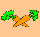Dibujo zanahorias pintado por aislinnmarian-